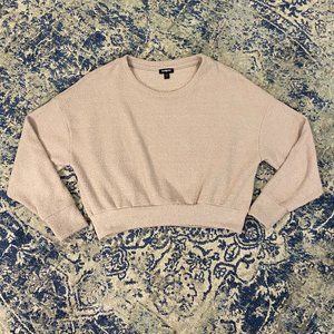 Express light pink lounge shirt